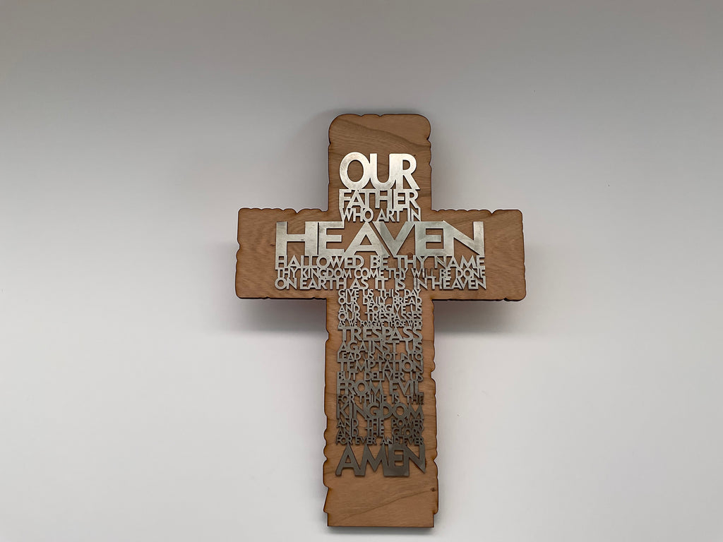 Lords Prayer Cross