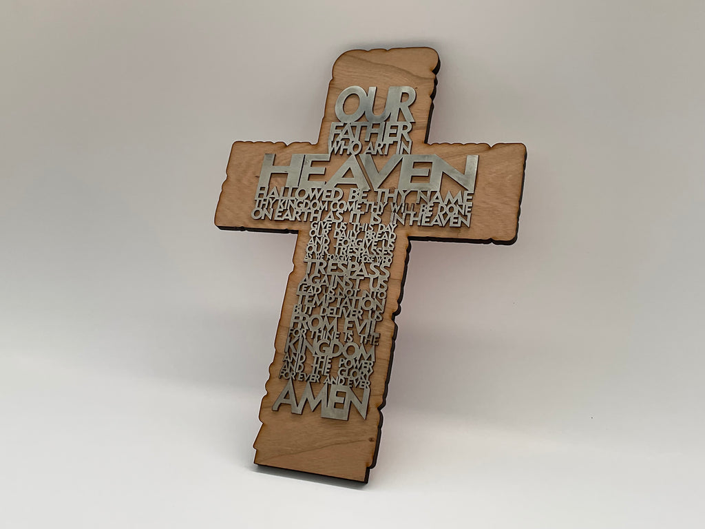 Lords Prayer Cross