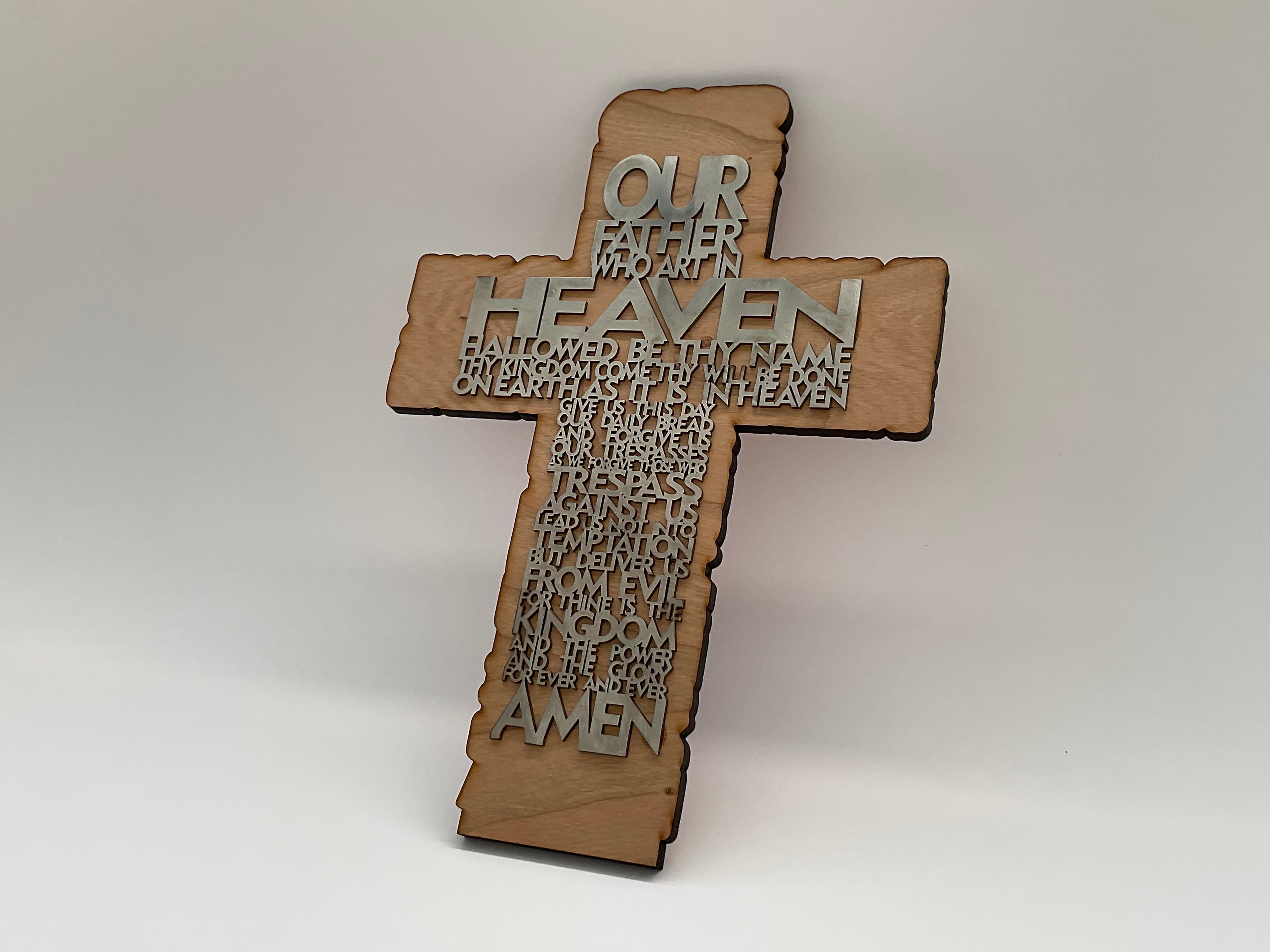 Lords Prayer Cross
