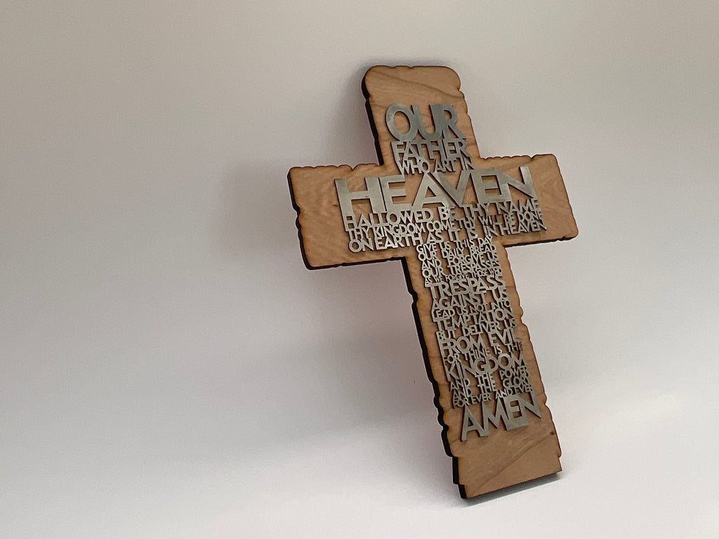 Lords Prayer Cross