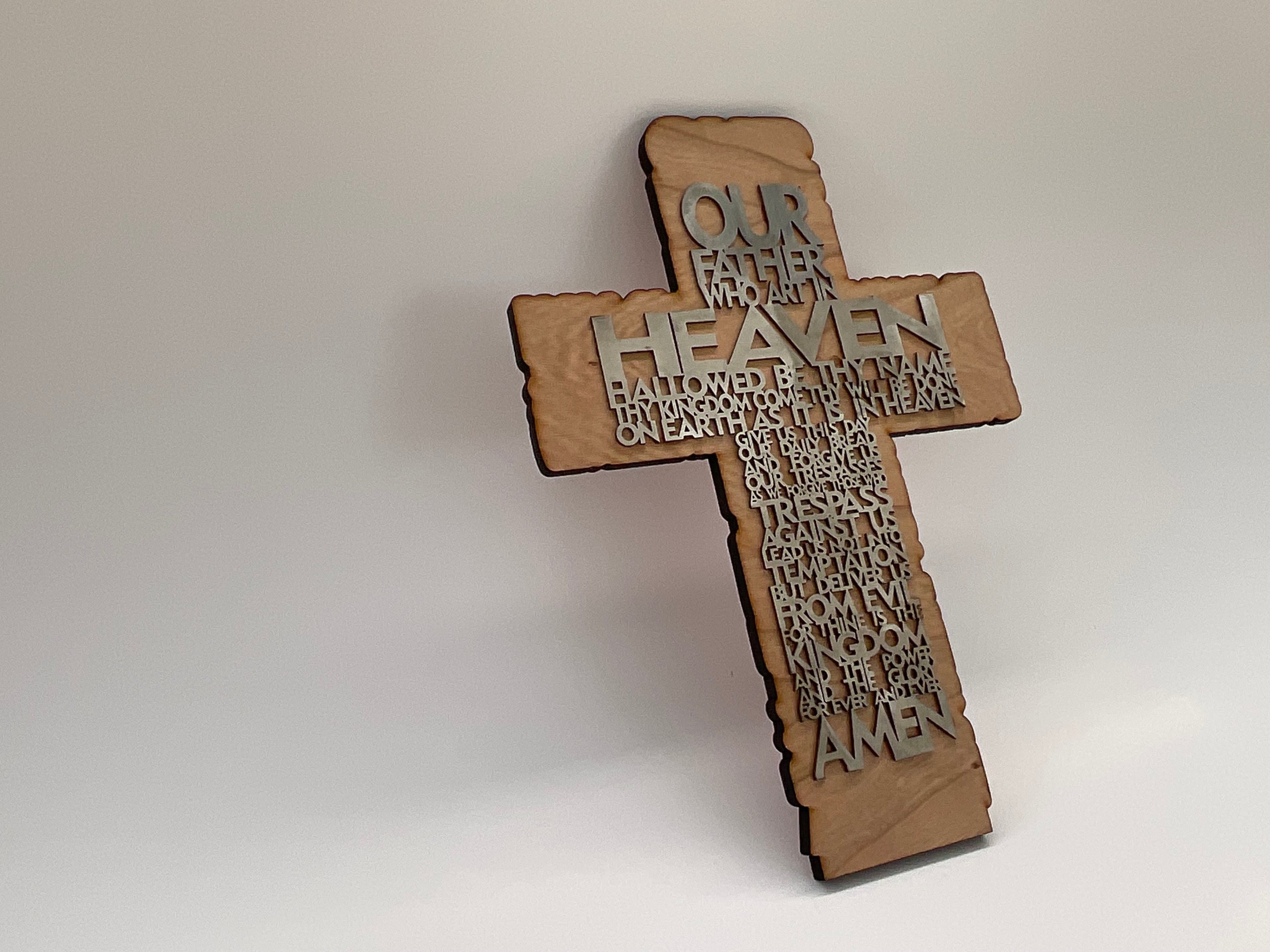 Lords Prayer Cross